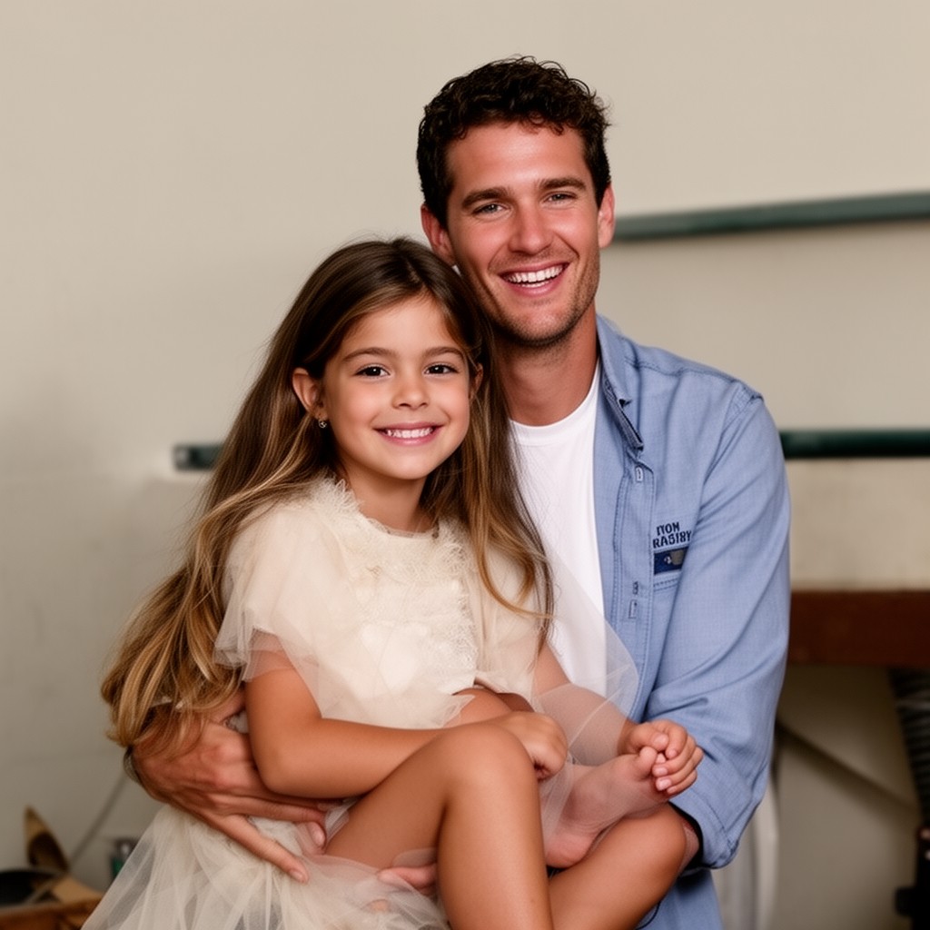 AI-generated illustration of Vivian Lake Brady