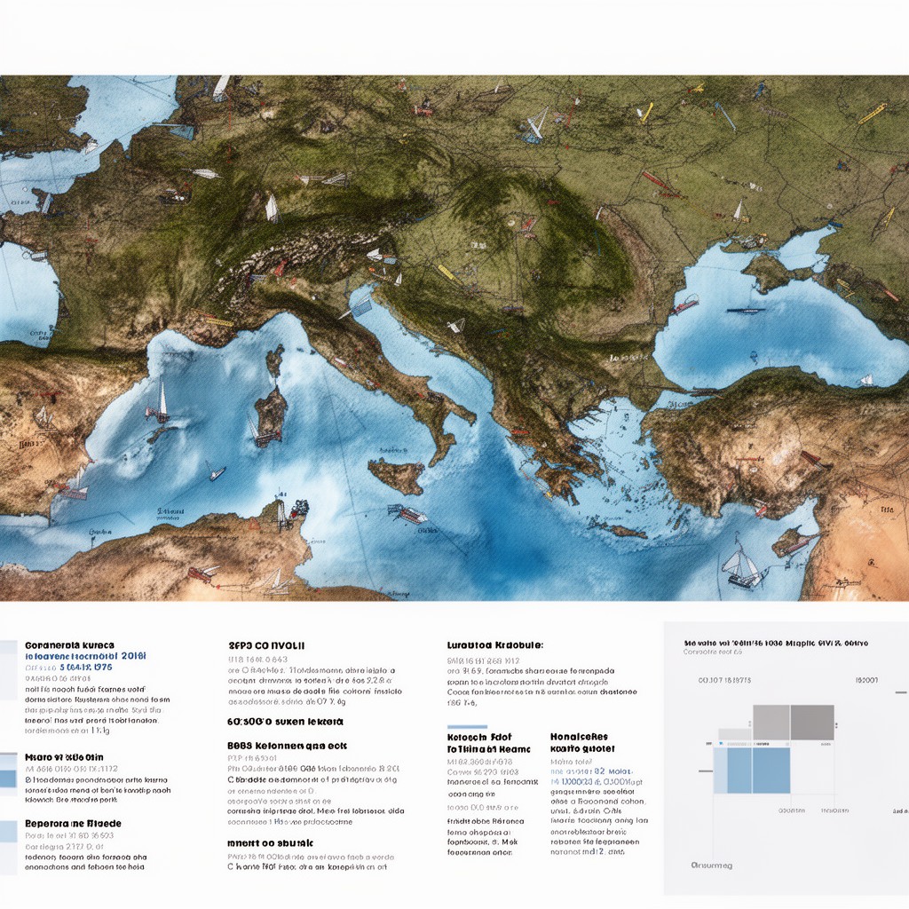 AI-generated illustration of Western Mediterranean