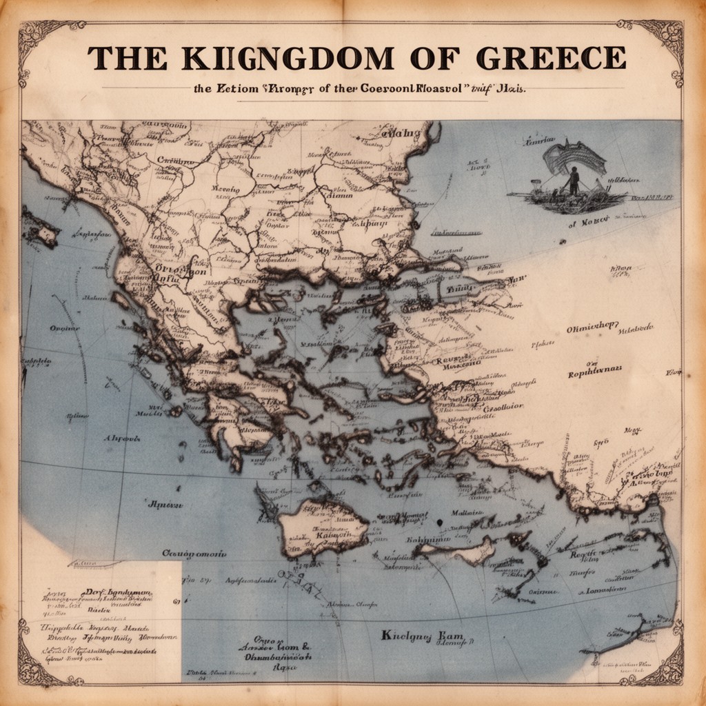 AI-generated illustration of Kingdom of Greece
