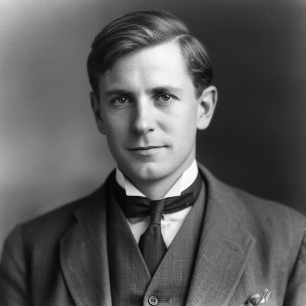 AI-generated illustration of George Philip Wells