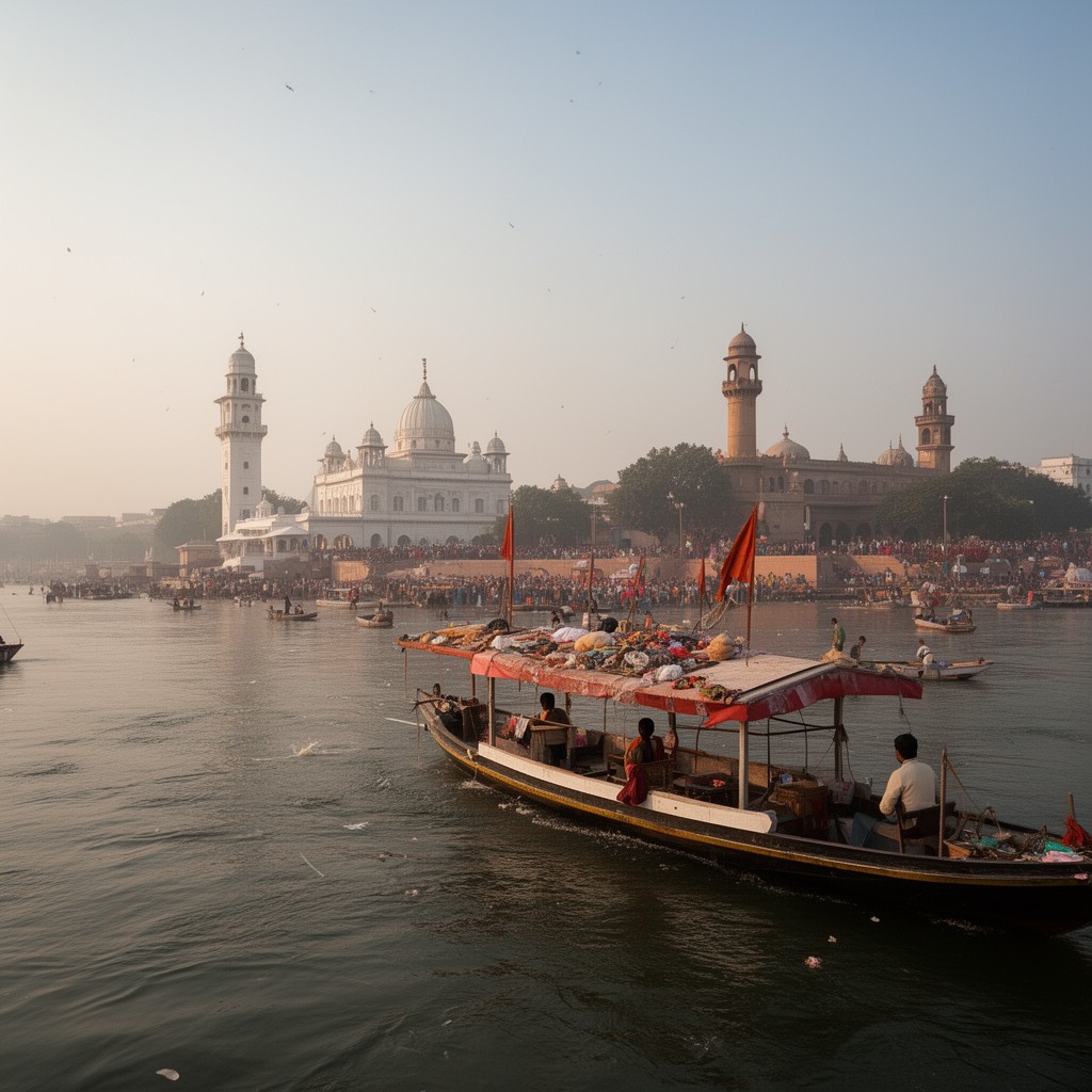 AI-generated illustration of Allahabad