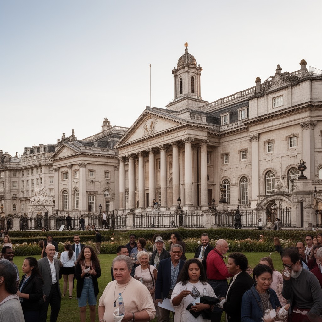 AI-generated illustration of Marlborough House