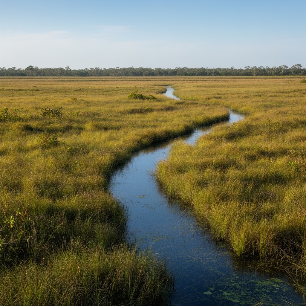 AI-generated illustration of Taylor Slough