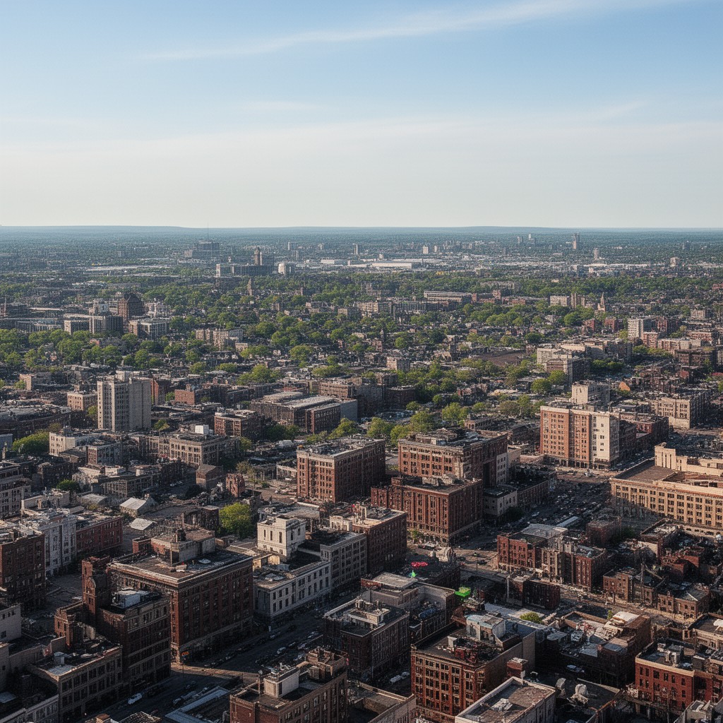 AI-generated illustration of Erie County, New York