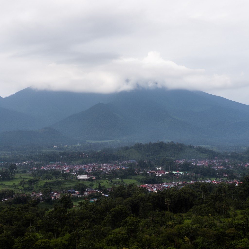 AI-generated illustration of West Java