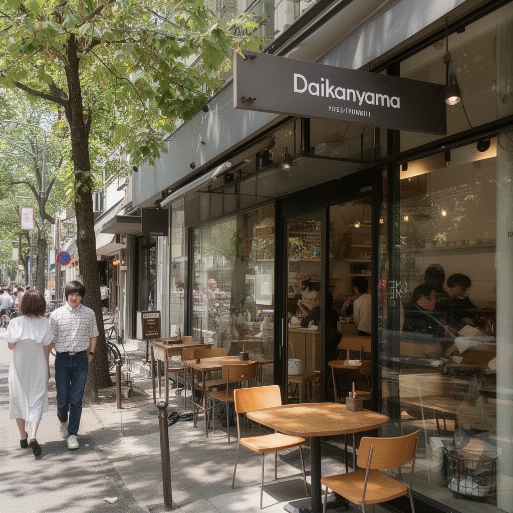 AI-generated illustration of Daikanyama