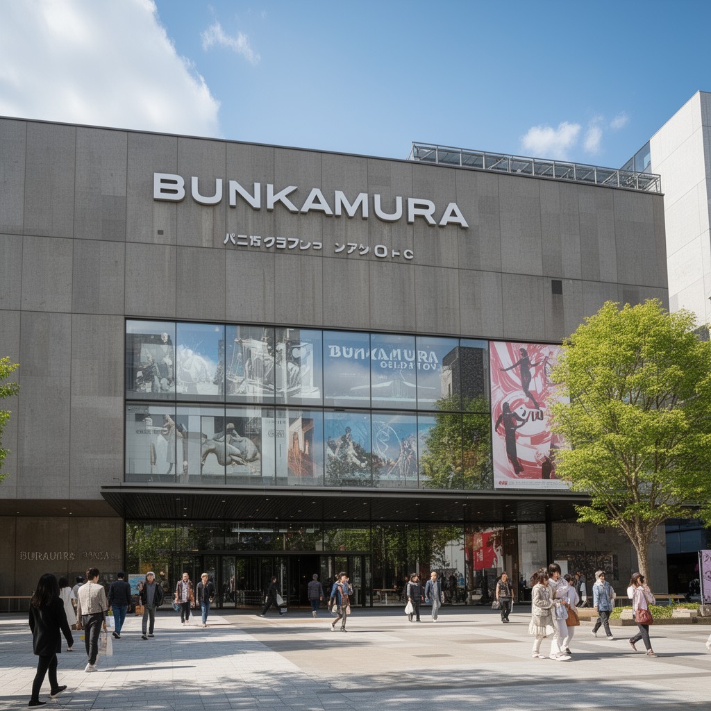 AI-generated illustration of Bunkamura