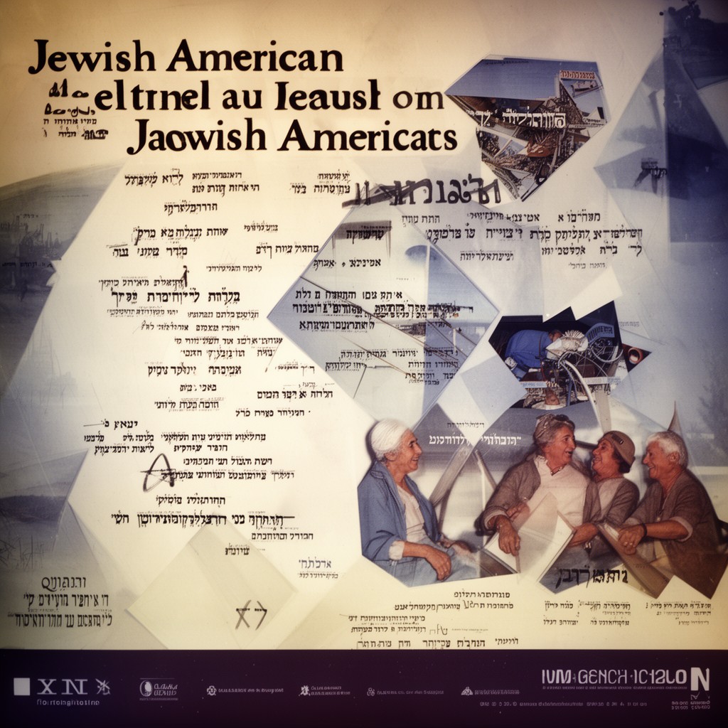 AI-generated illustration of Jewish Americans