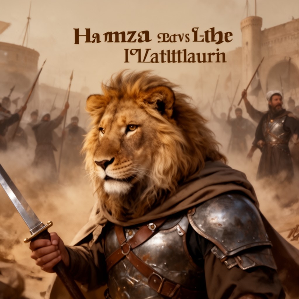 AI-generated illustration of Hamza ibn Abd al-Muttalib
