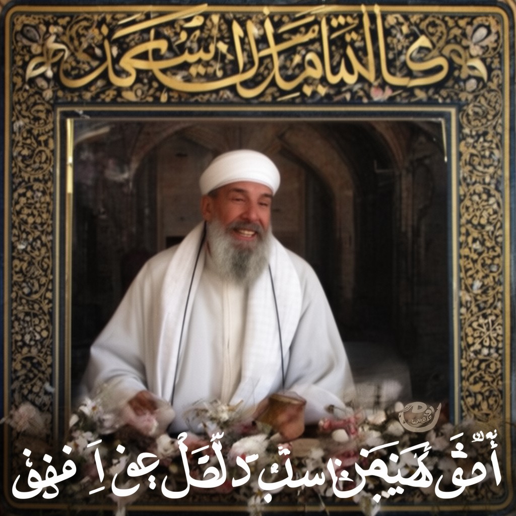 AI-generated illustration of Abd al‑Qadir al‑Jilani