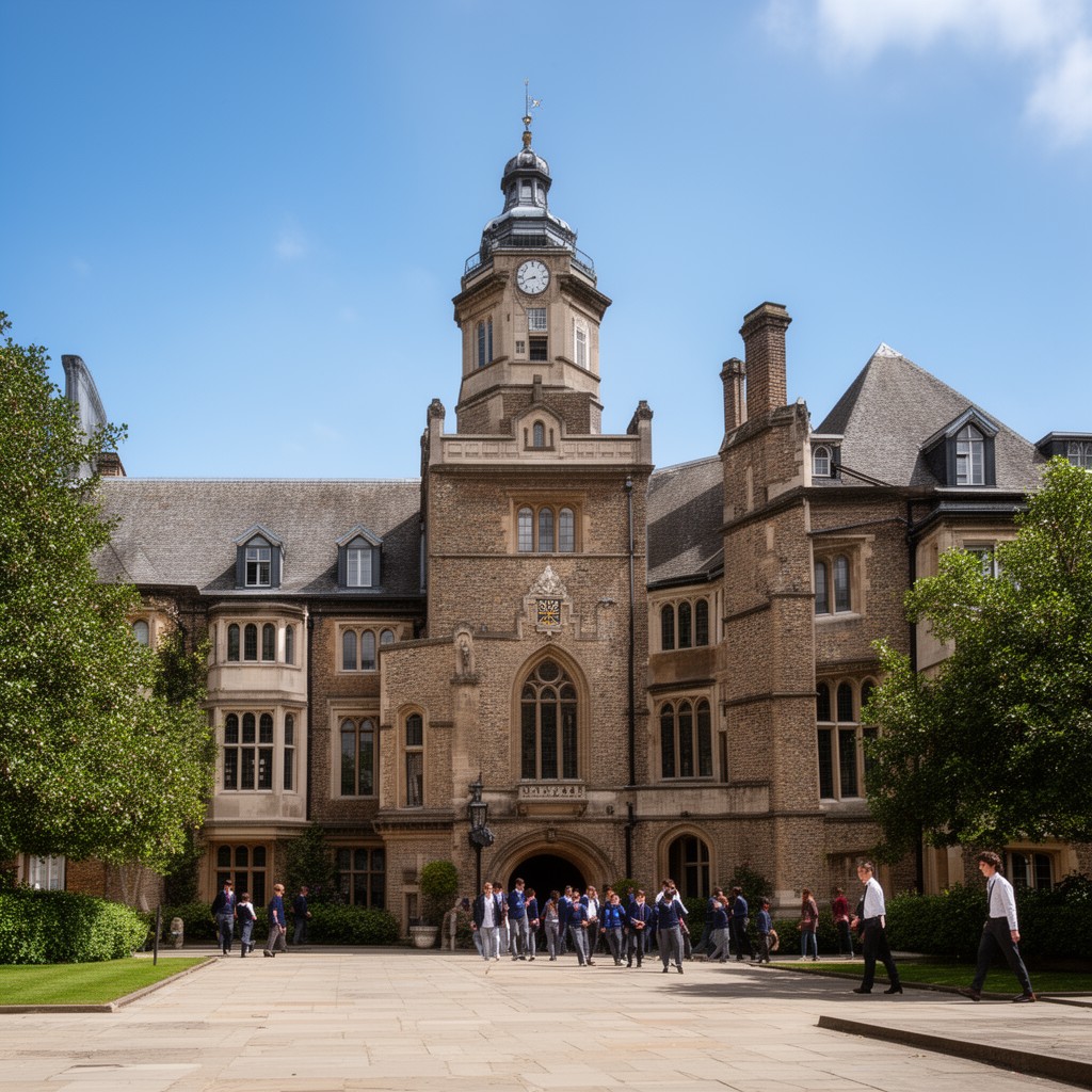 AI-generated illustration of Dulwich College