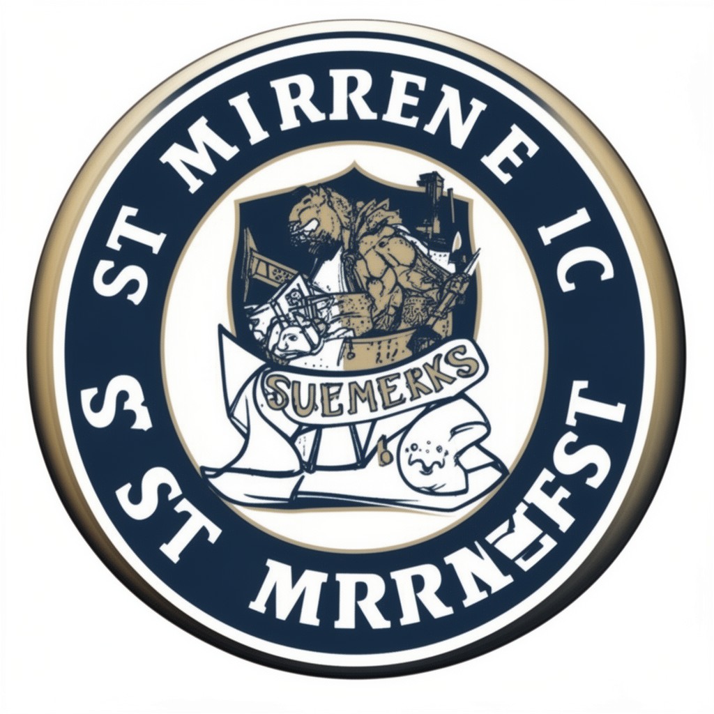 AI-generated illustration of St Mirren F.C.