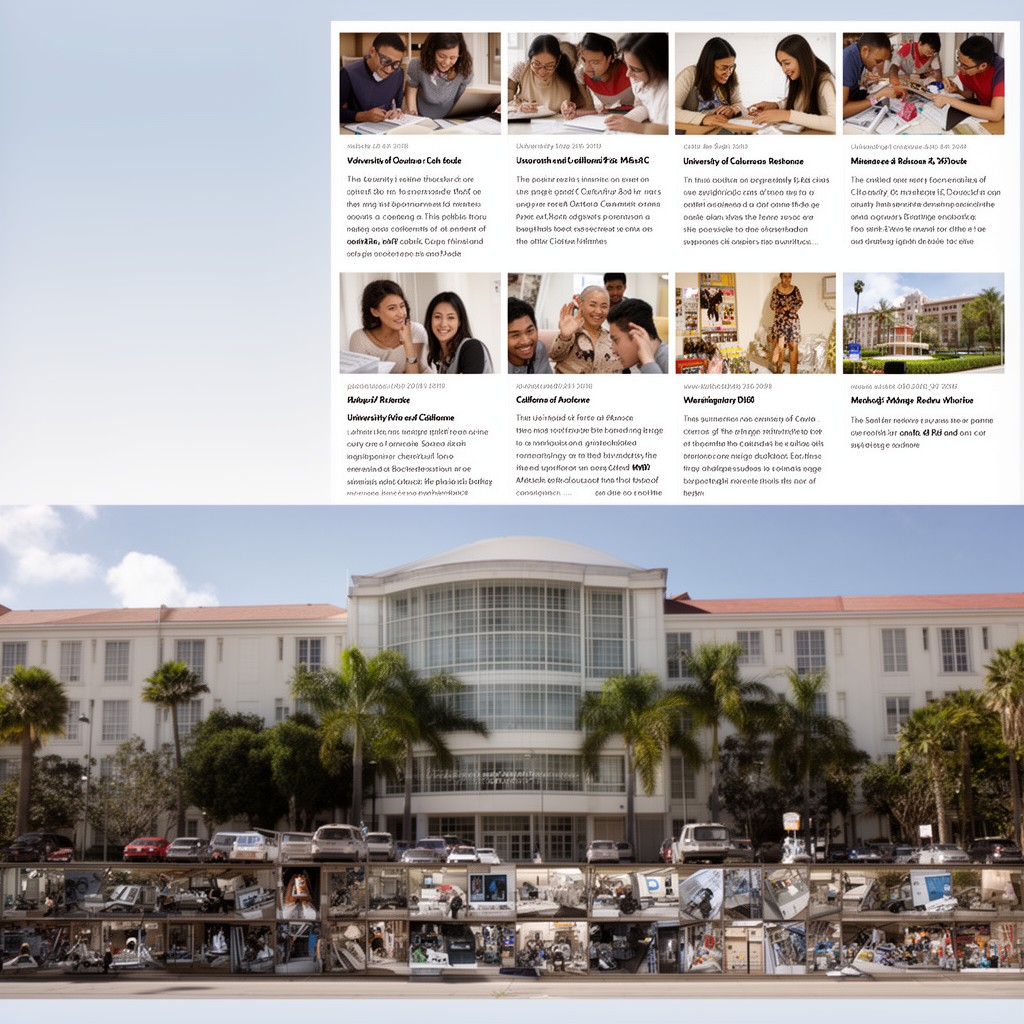 AI-generated illustration of University of California, Riverside