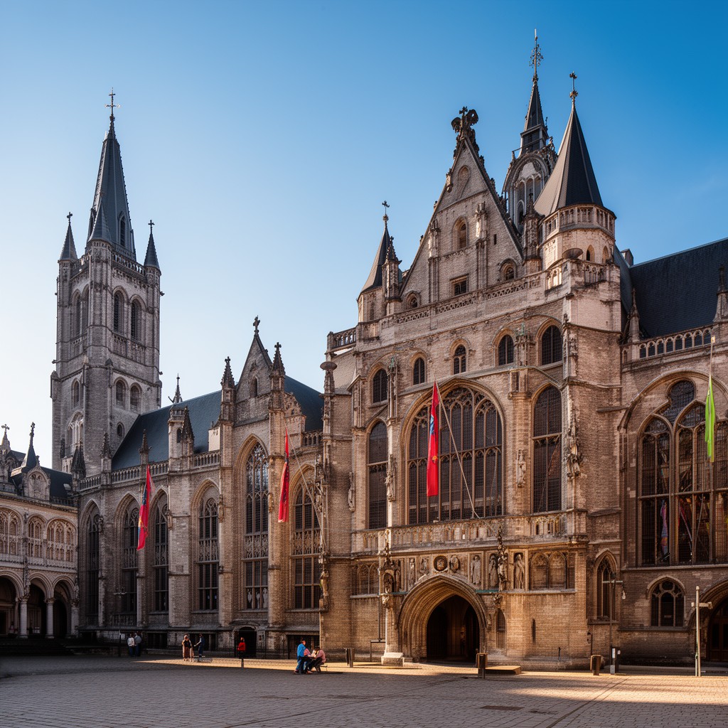 AI-generated illustration of Catholic University of Leuven