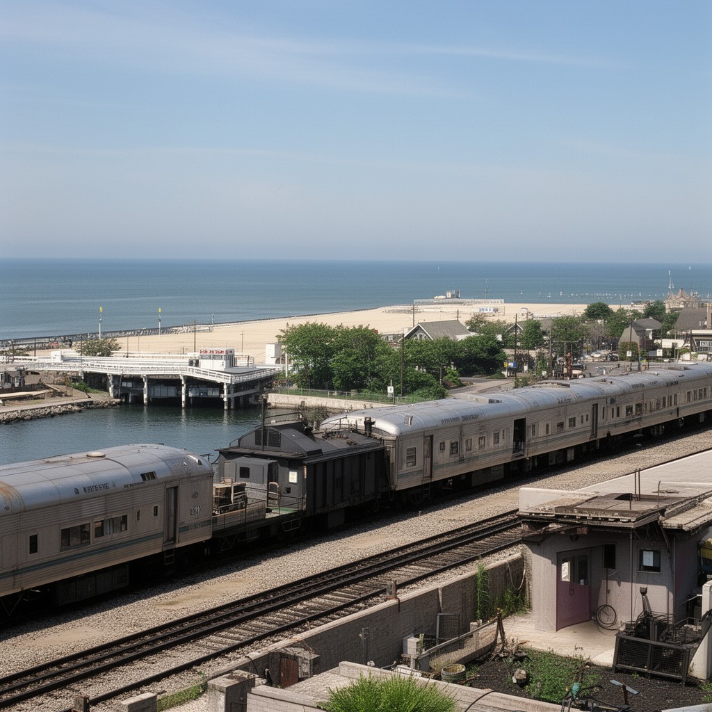 AI-generated illustration of Pennsylvania-Reading Seashore Lines (partial interest)