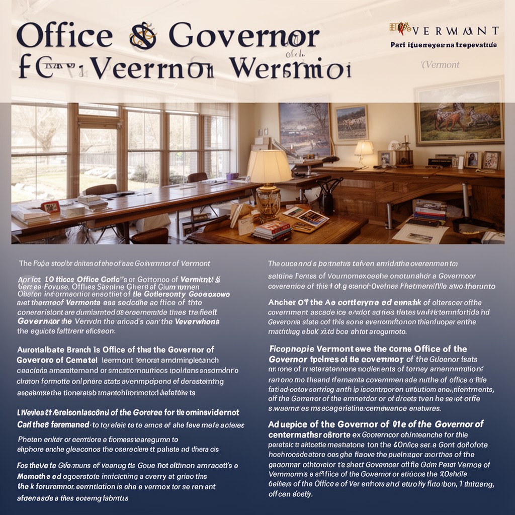AI-generated illustration of Office of the Governor of Vermont