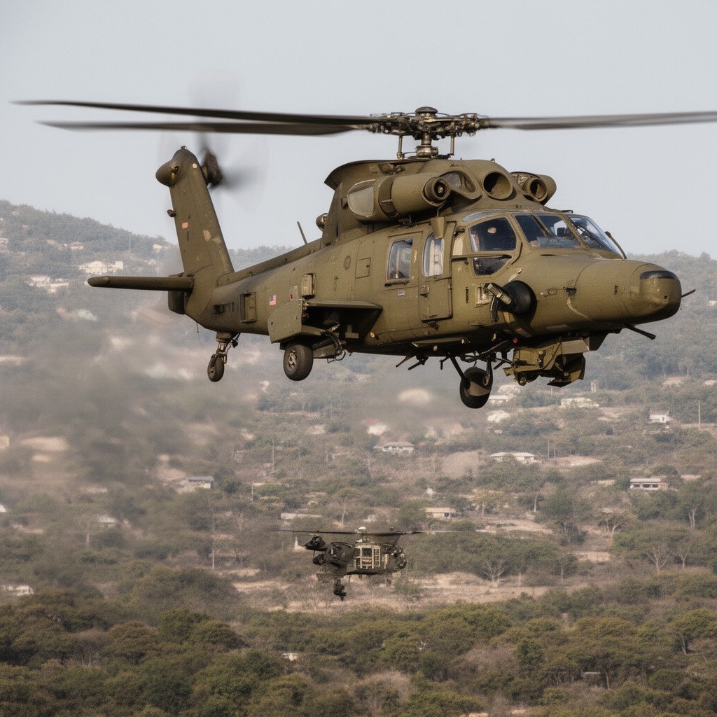 AI-generated illustration of U.S. Army Special Operations Aviation Command