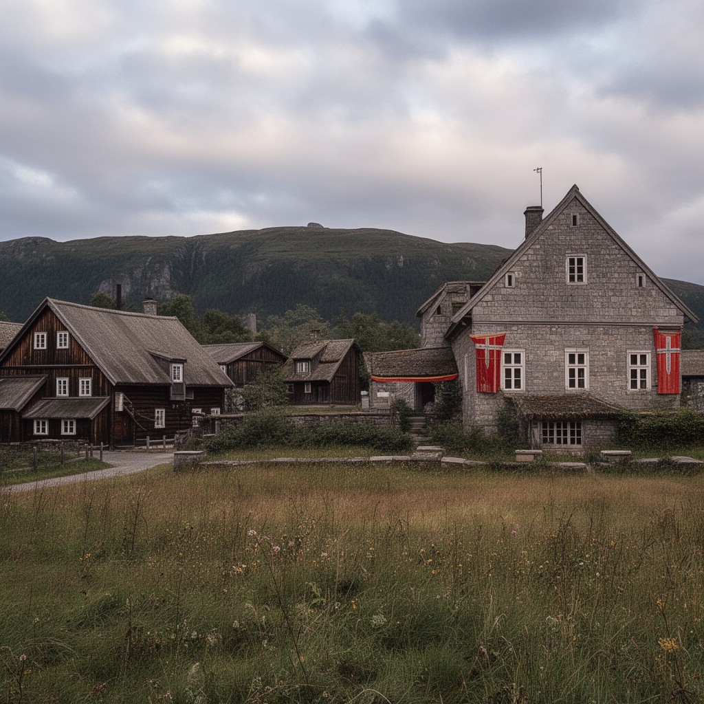 AI-generated illustration of Old Norwegian