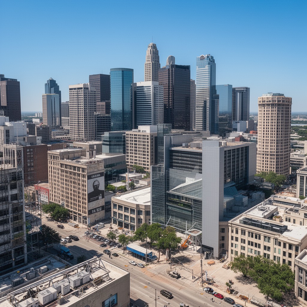 AI-generated illustration of City Center District