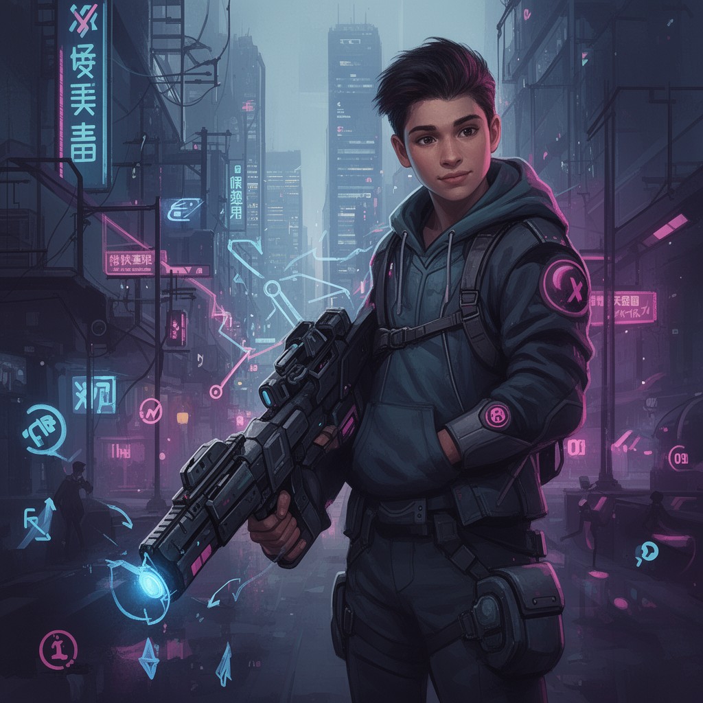 AI-generated illustration of Little Brother