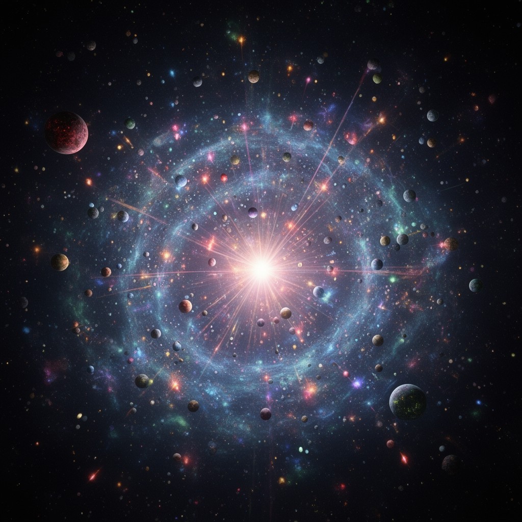 AI-generated illustration of Higgs field