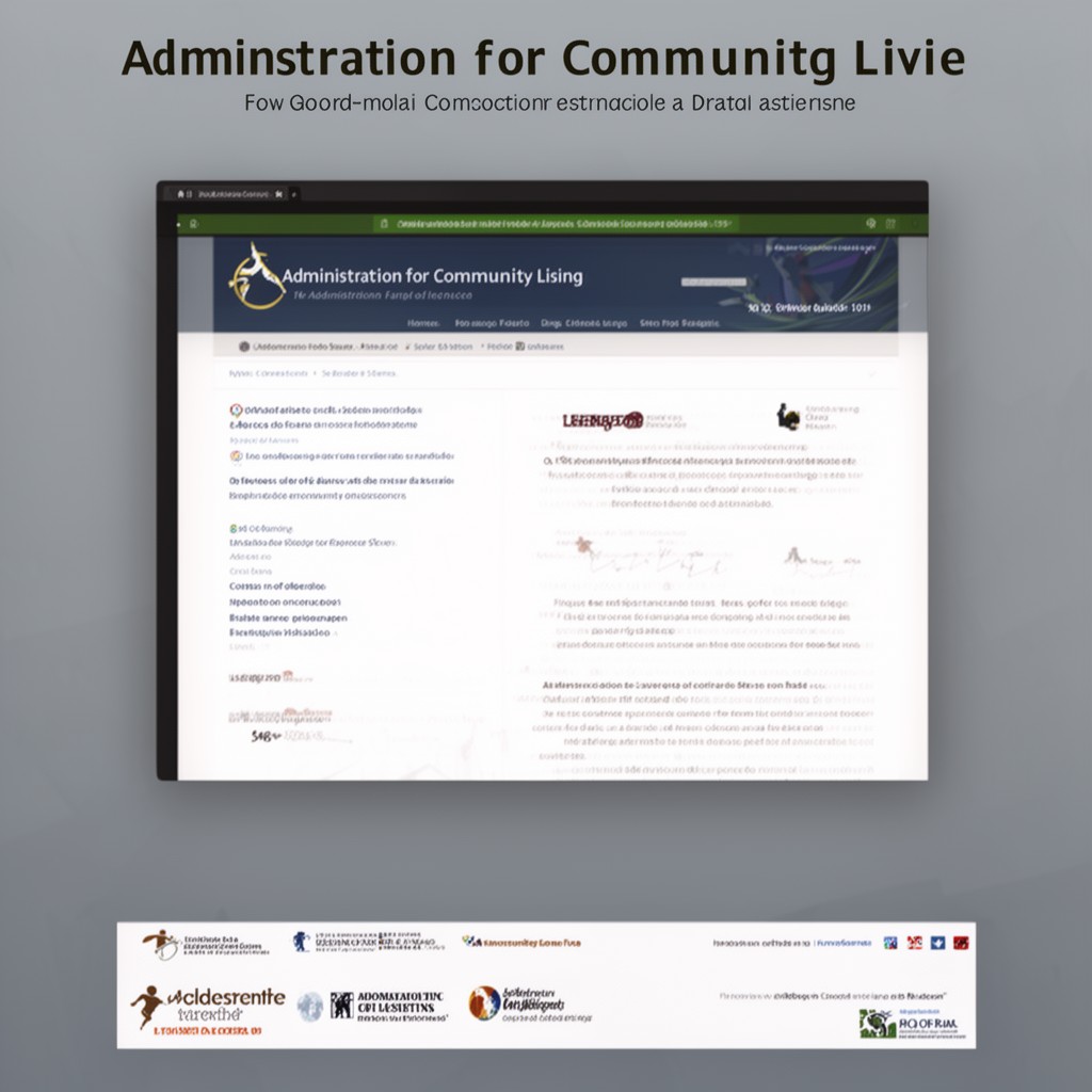 AI-generated illustration of Administration for Community Living