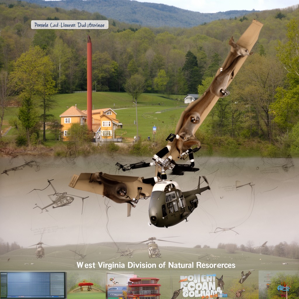 AI-generated illustration of West Virginia Division of Natural Resources