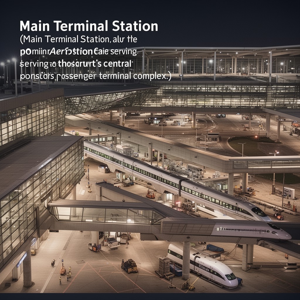 AI-generated illustration of Main Terminal Station