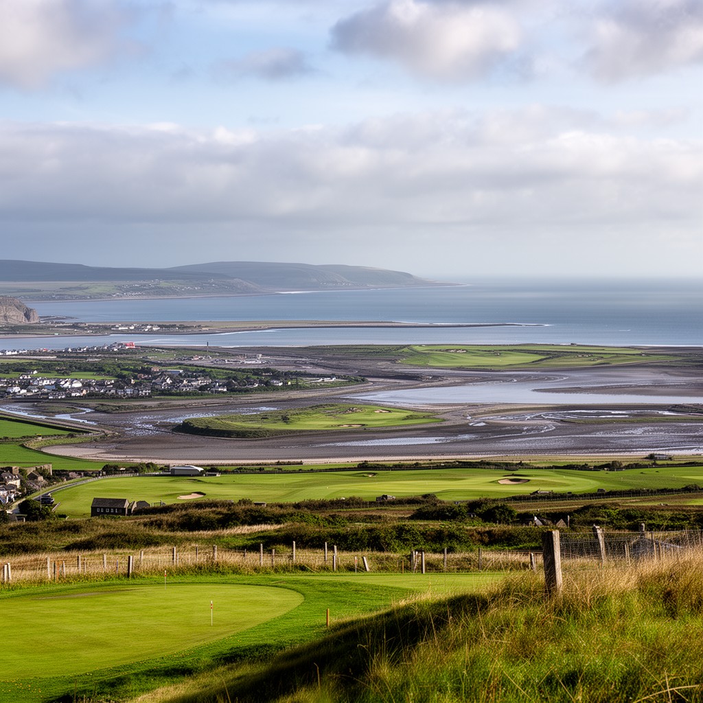 AI-generated illustration of East Lothian