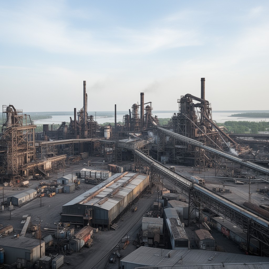 AI-generated illustration of Great Lakes Works