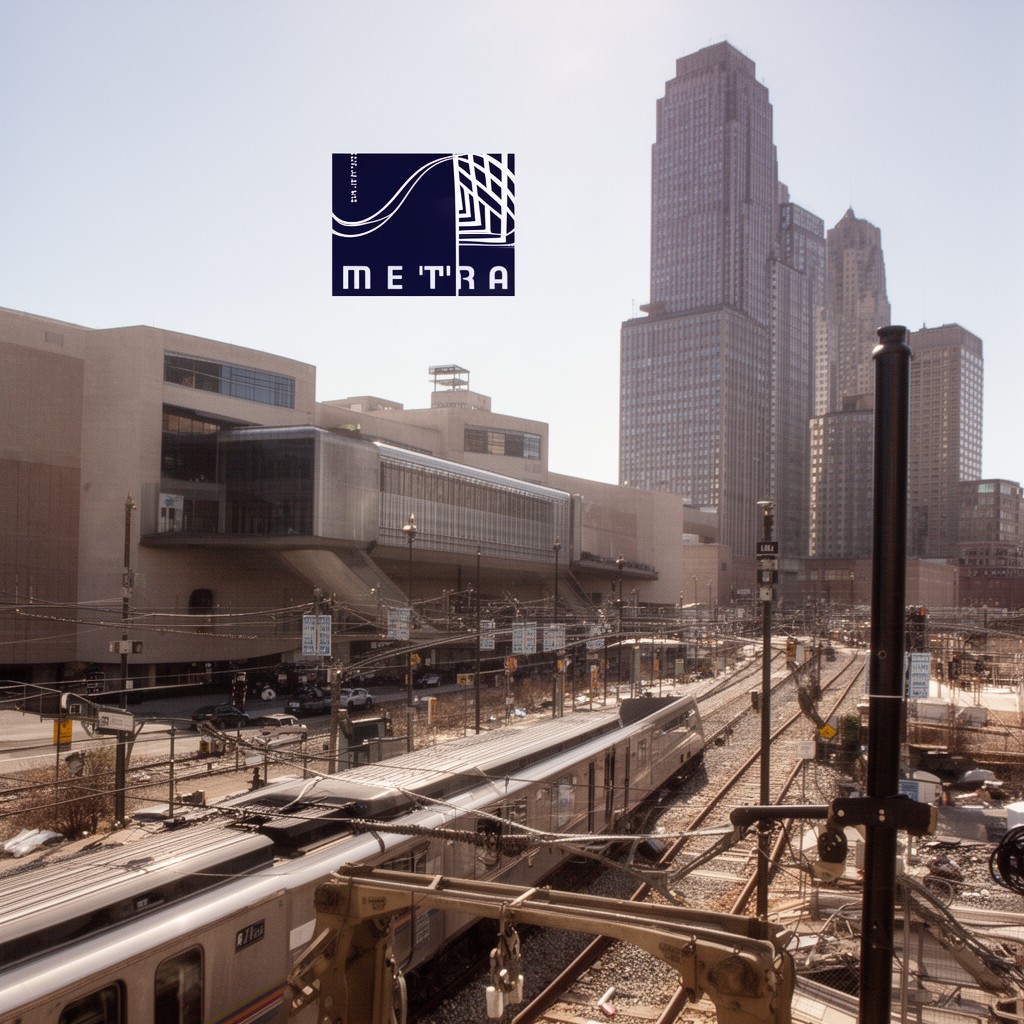 AI-generated illustration of Metra