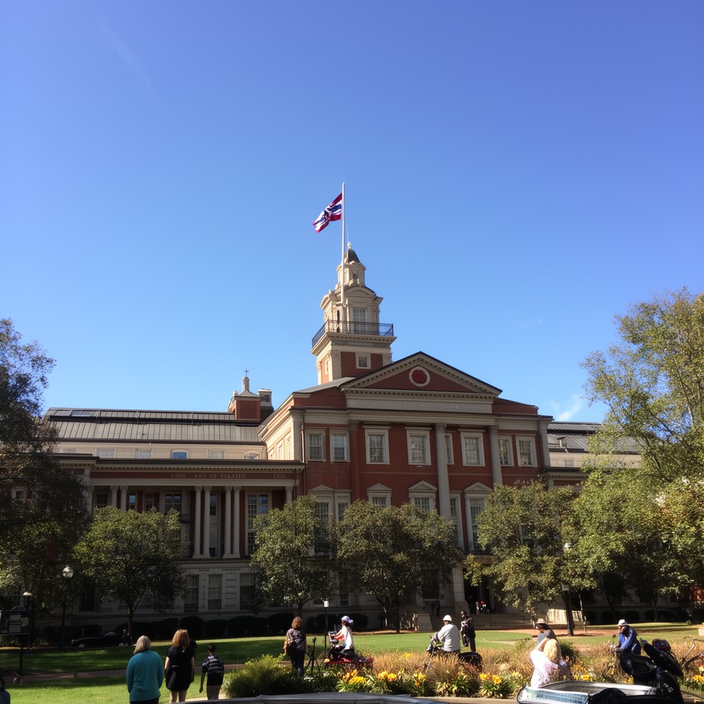 AI-generated illustration of Massachusetts Bureau of the State House