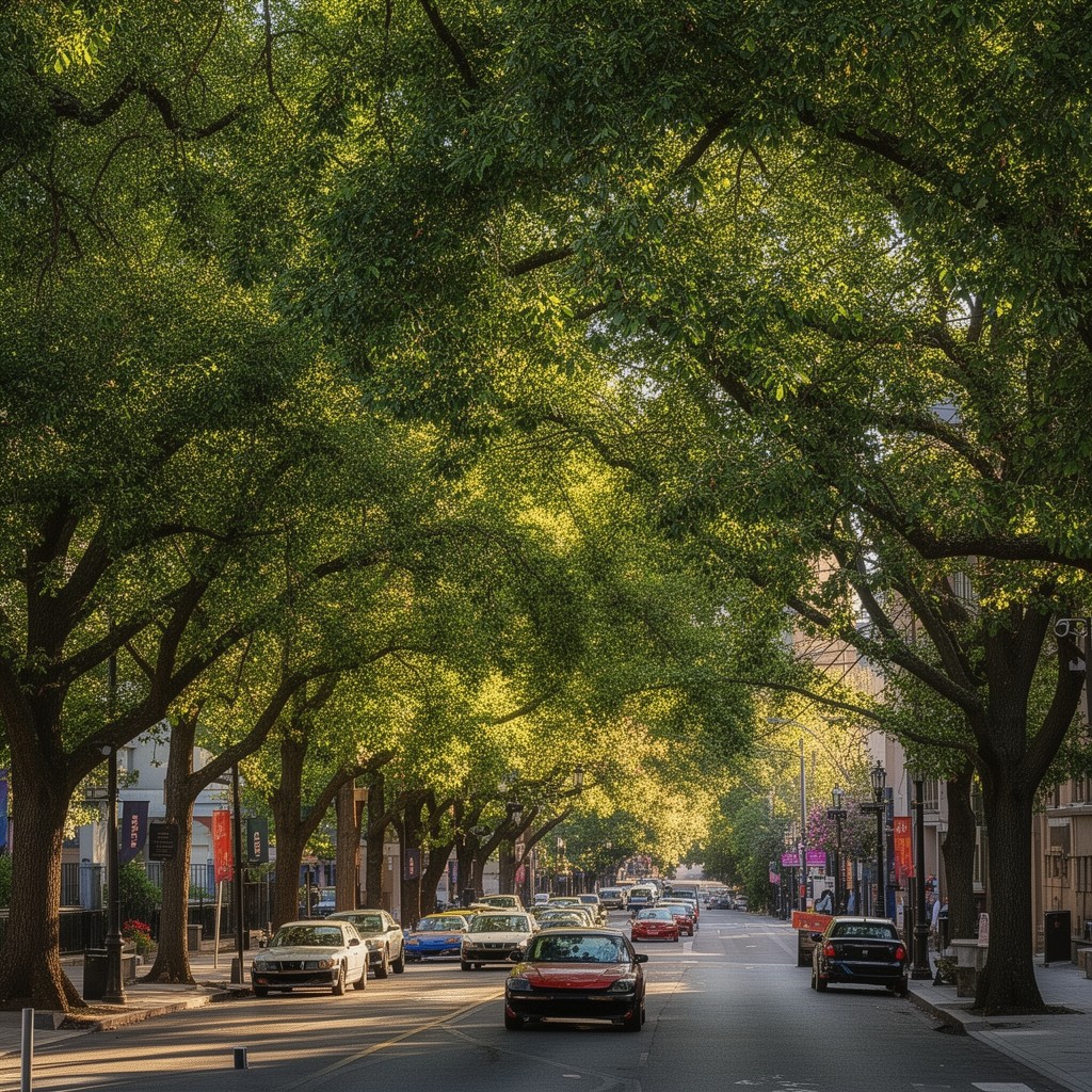 AI-generated illustration of City of Trees
