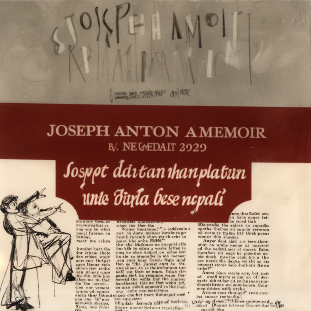 AI-generated illustration of Joseph Anton: A Memoir