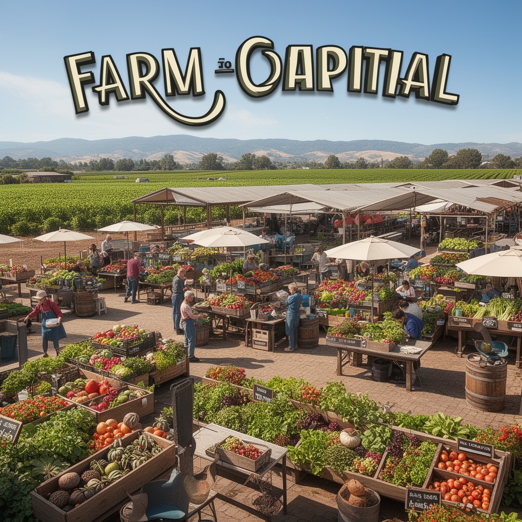 AI-generated illustration of Farm-to-Fork Capital