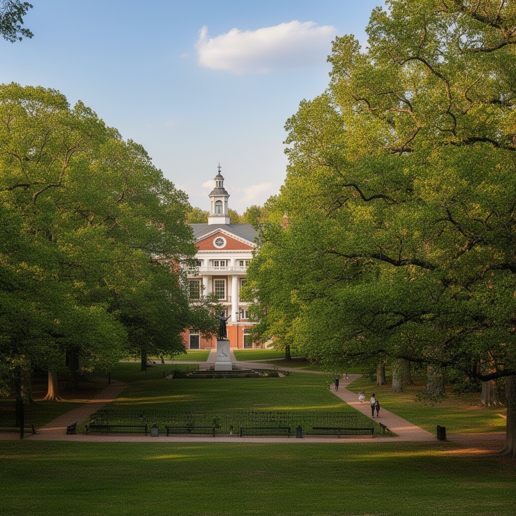AI-generated illustration of University of Virginia