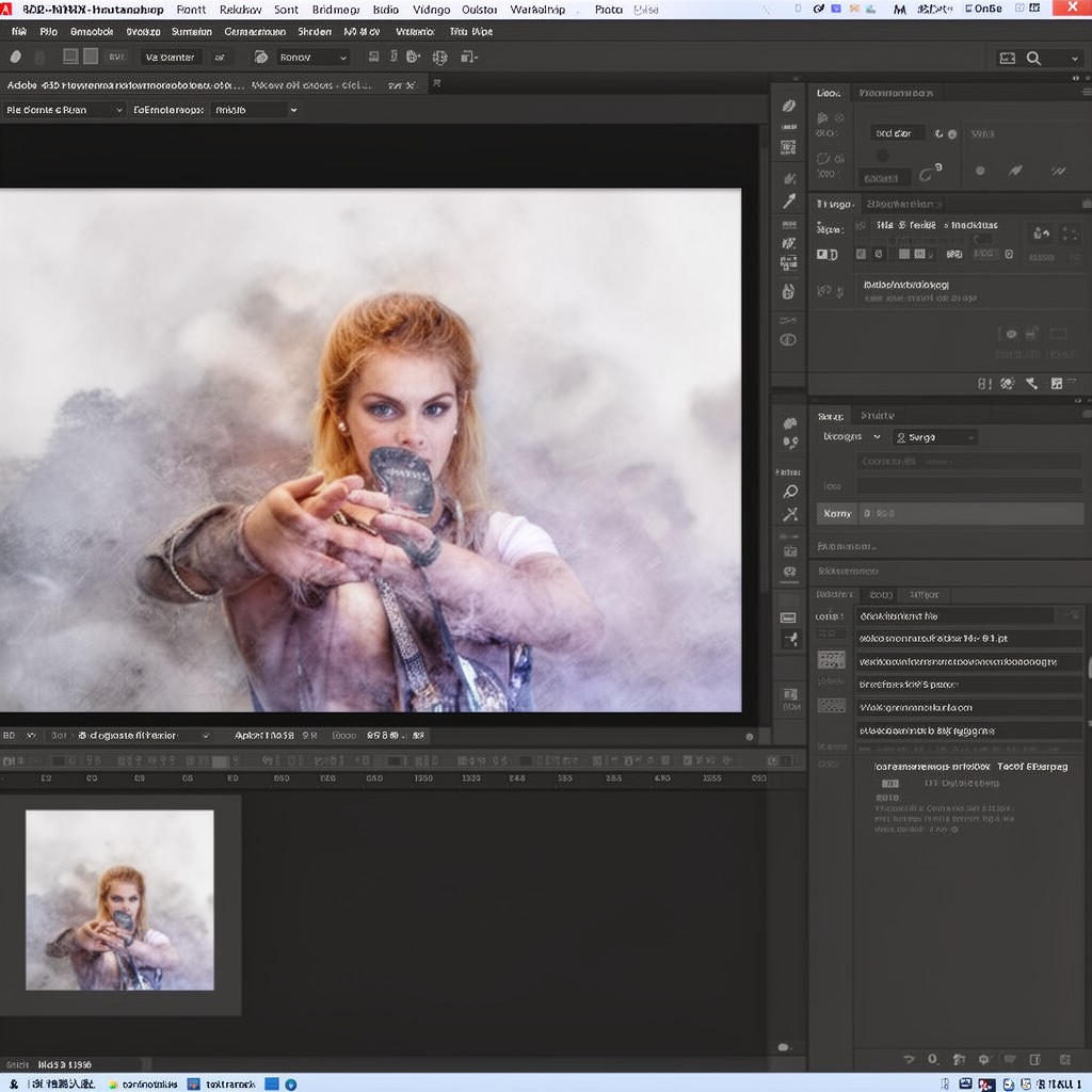 AI-generated illustration of Adobe Photoshop