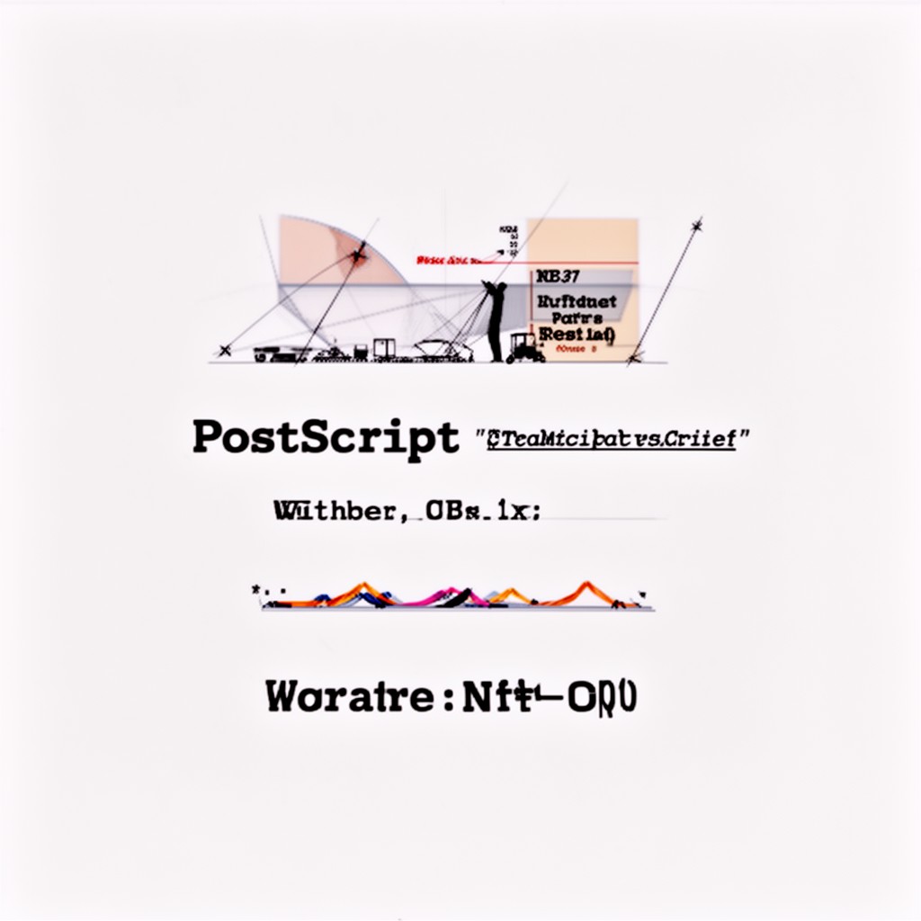 AI-generated illustration of PostScript