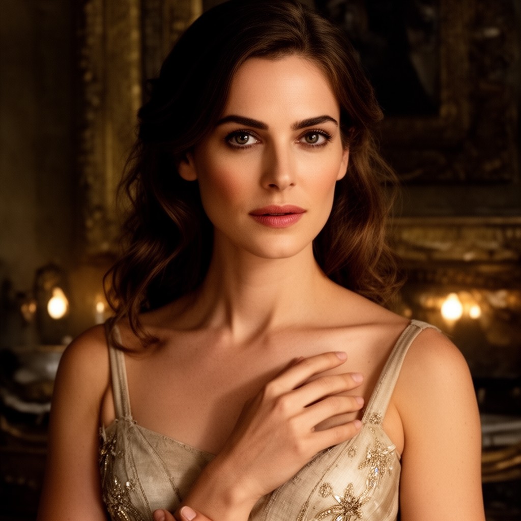 AI-generated illustration of Rachel Weisz