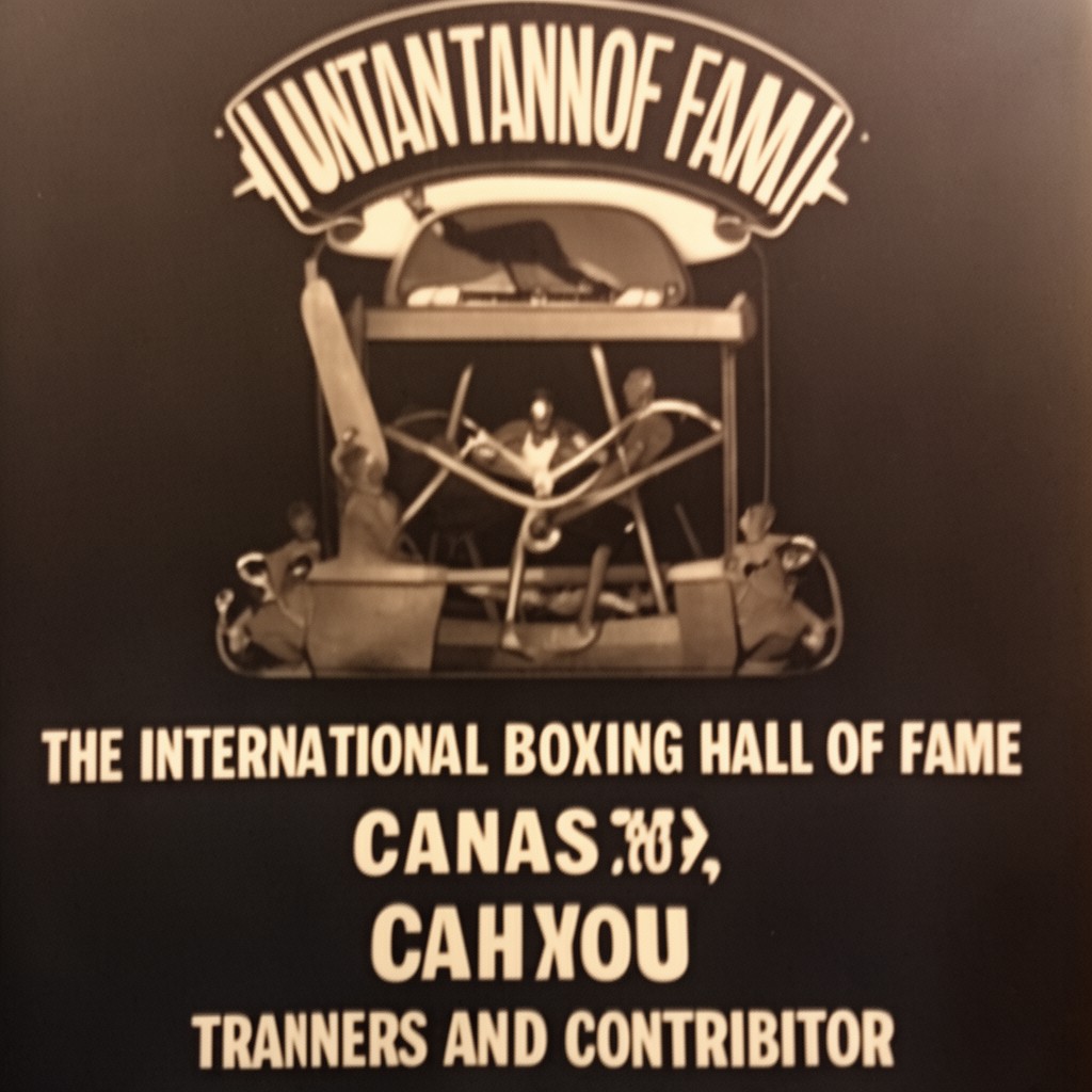 AI-generated illustration of International Boxing Hall of Fame