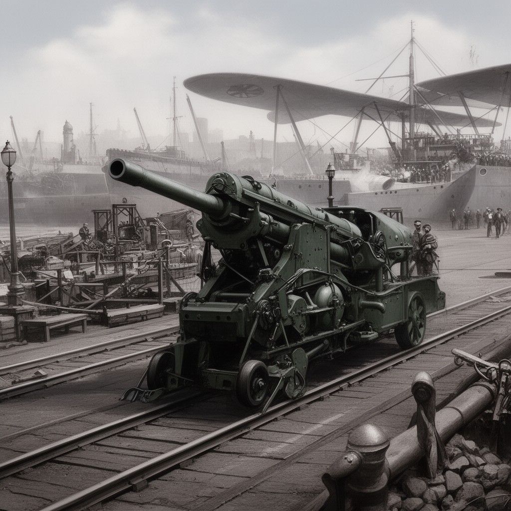 AI-generated illustration of Armstrong Whitworth