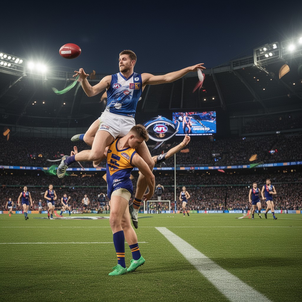 AI-generated illustration of AFL Grand Final