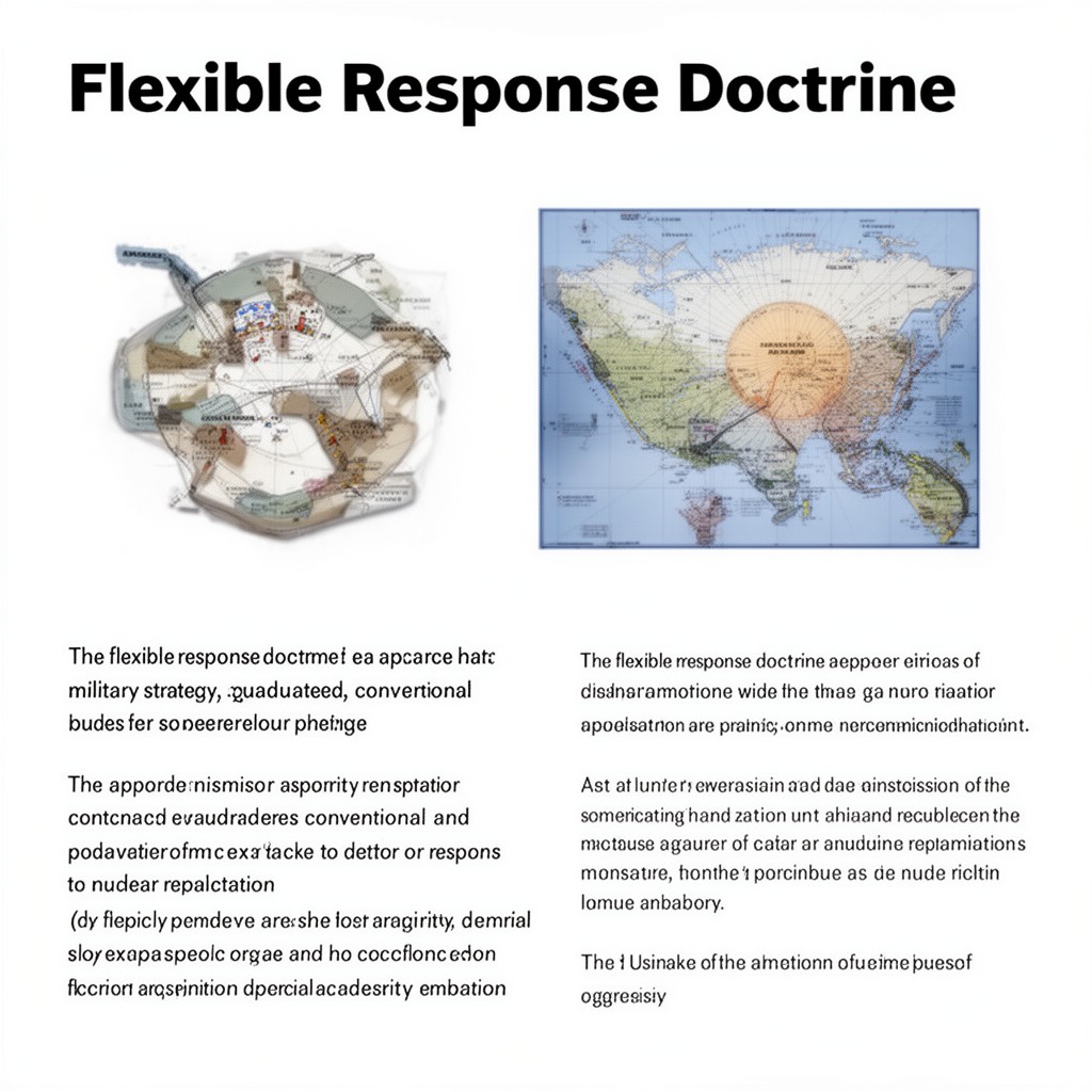 AI-generated illustration of flexible response doctrine