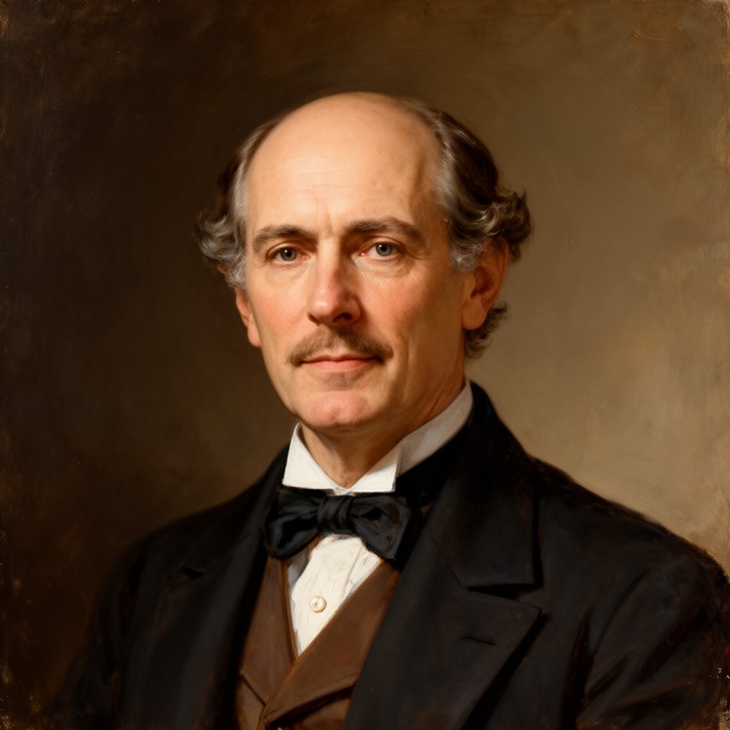 AI-generated illustration of Eduard de Stoeckl
