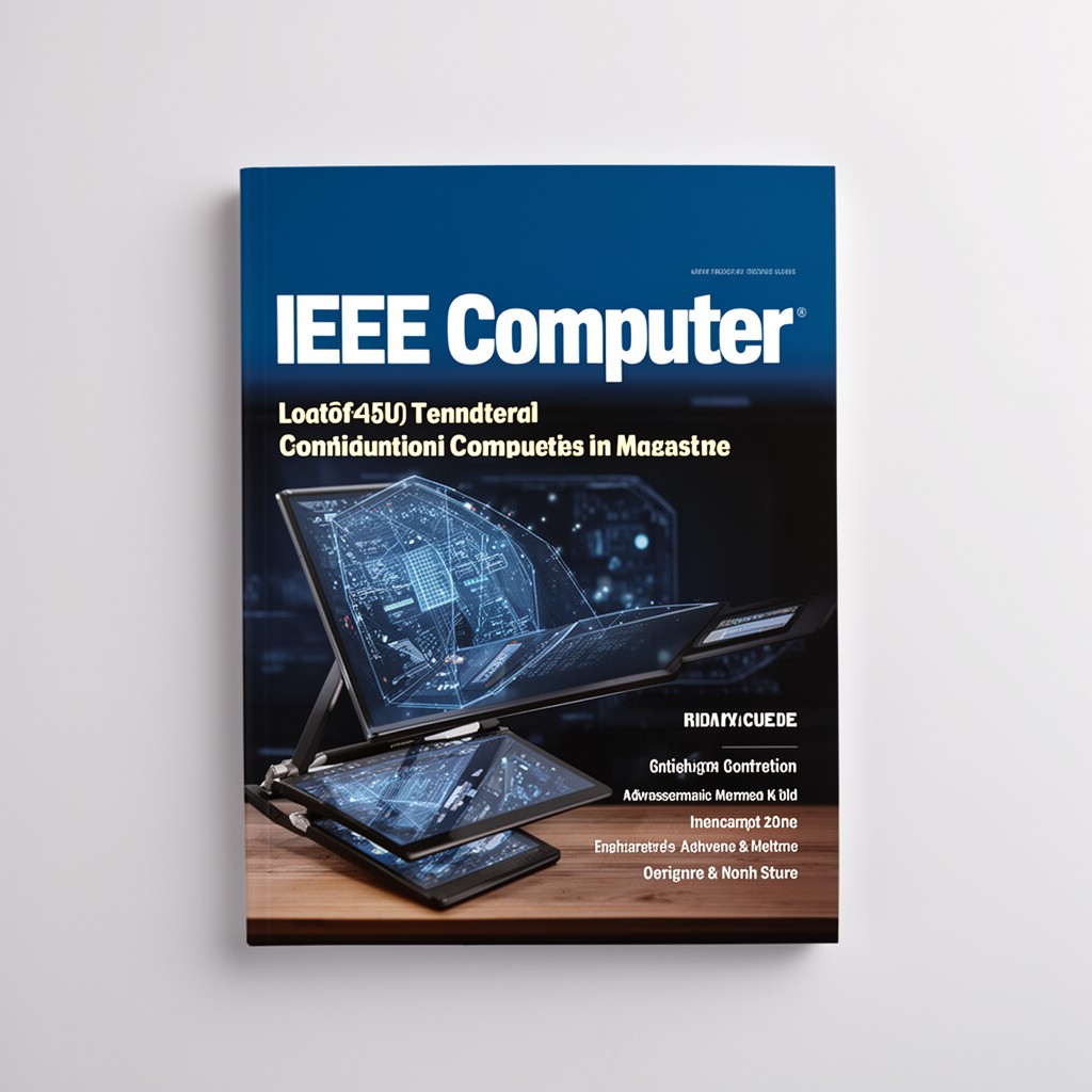 AI-generated illustration of IEEE Computer magazine