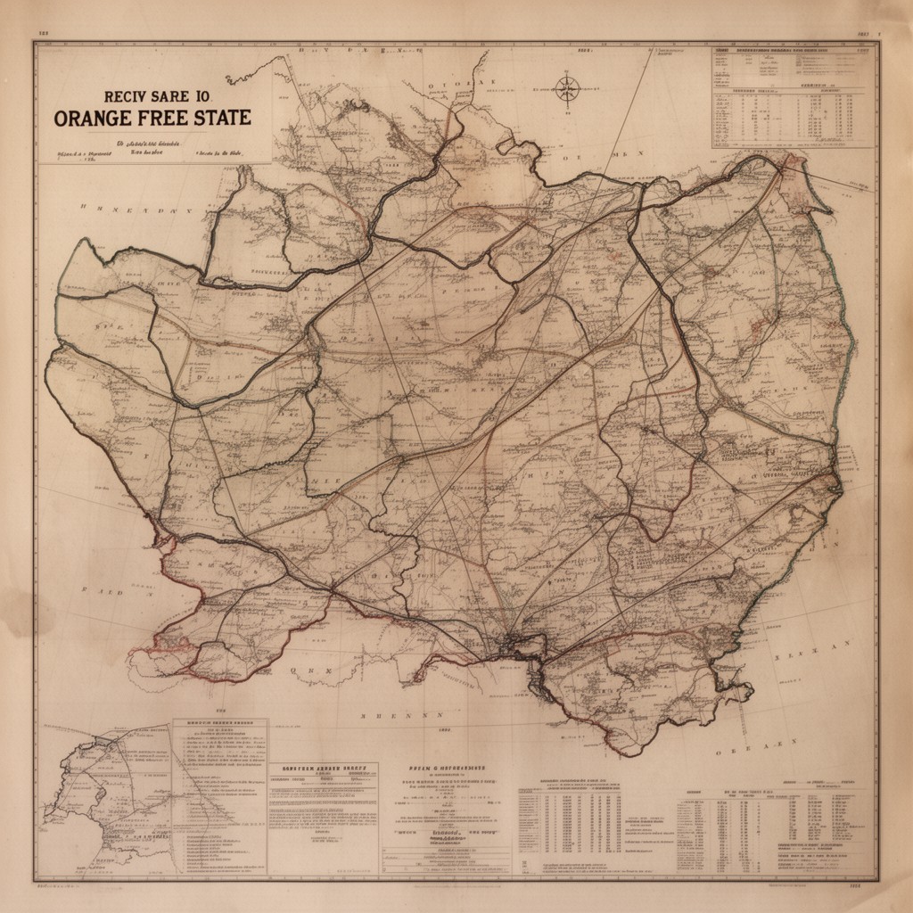 AI-generated illustration of Orange Free State