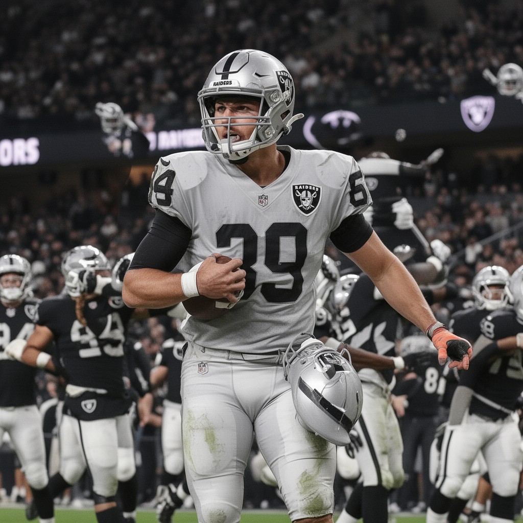 AI-generated illustration of Las Vegas Raiders