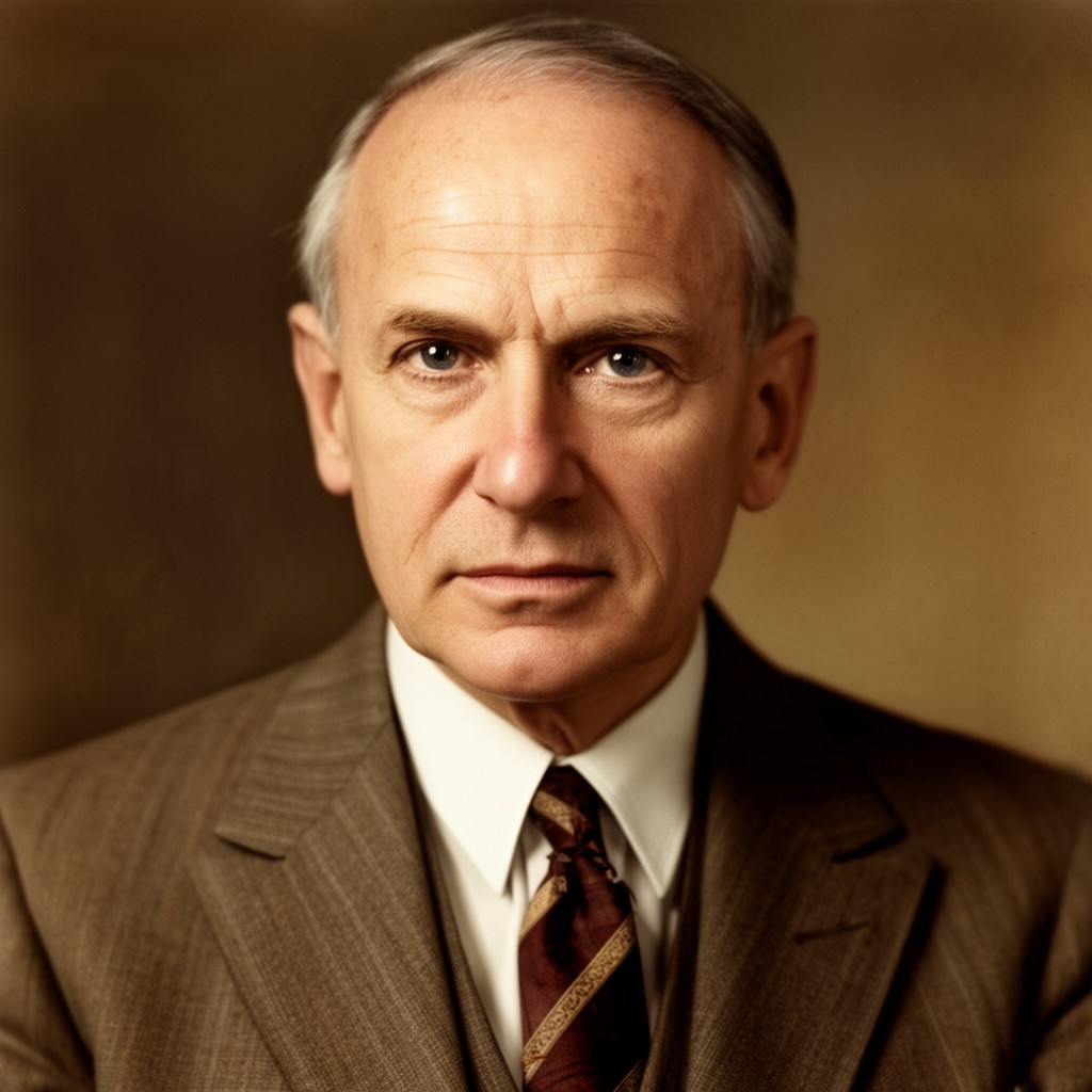 AI-generated illustration of Archibald Sinclair