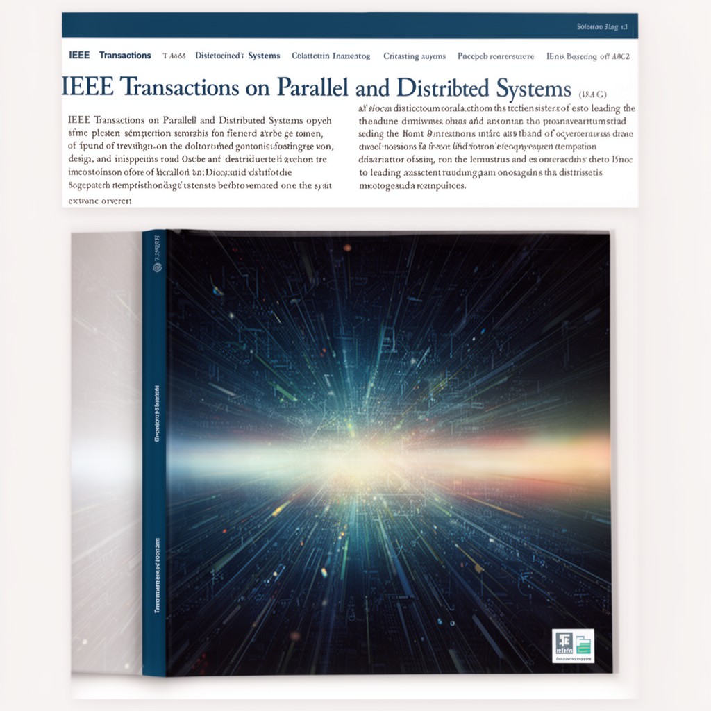 AI-generated illustration of IEEE Transactions on Parallel and Distributed Systems