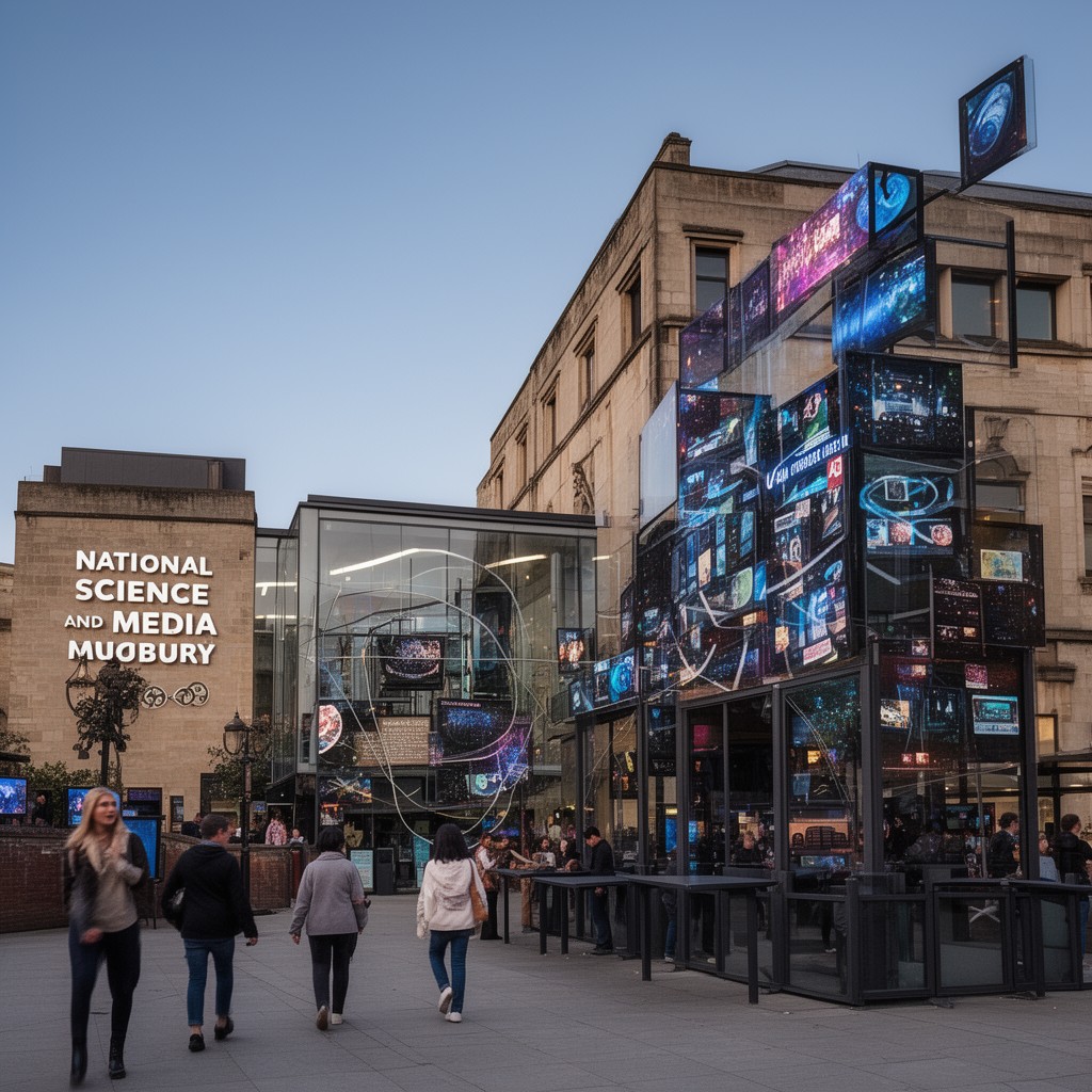 AI-generated illustration of National Science and Media Museum